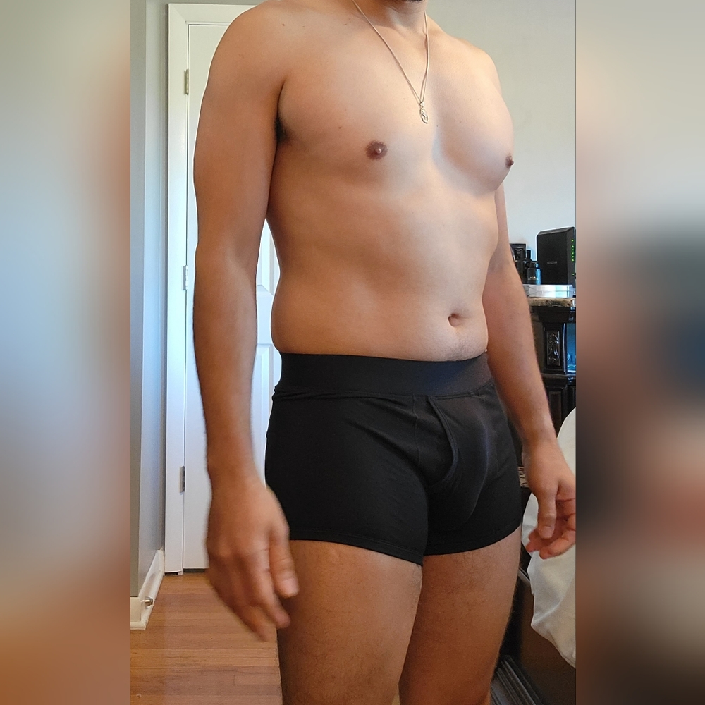 4 men's underwear/boxer trunks medium